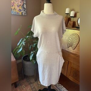 Lole White Relaxed Fit Lightweight Dress